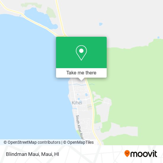 Blindman Maui map