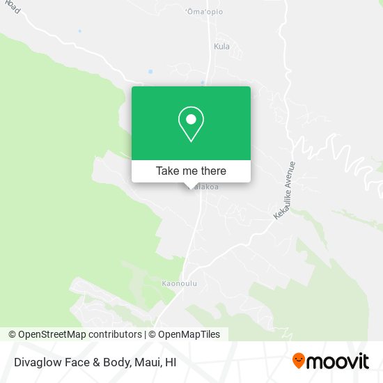 Mapa de Divaglow Face & Body