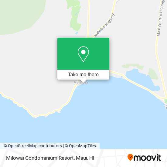 Mapa de Milowai Condominium Resort