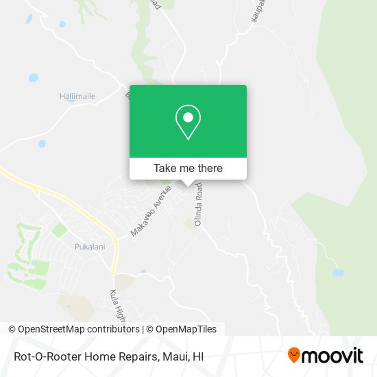 Rot-O-Rooter Home Repairs map