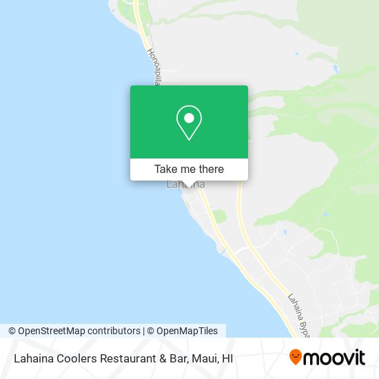 Lahaina Coolers Restaurant & Bar map