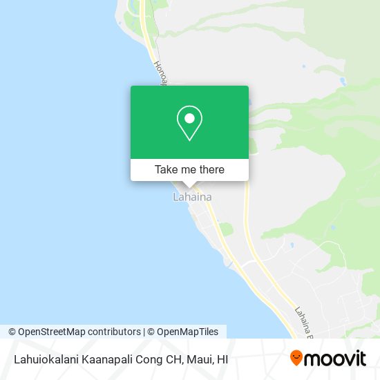 Mapa de Lahuiokalani Kaanapali Cong CH