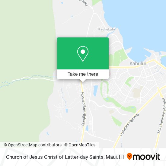 Mapa de Church of Jesus Christ of Latter-day Saints