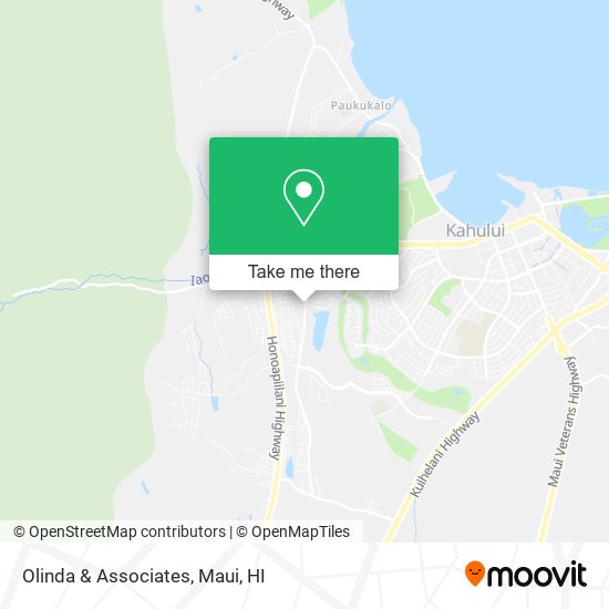 Mapa de Olinda & Associates