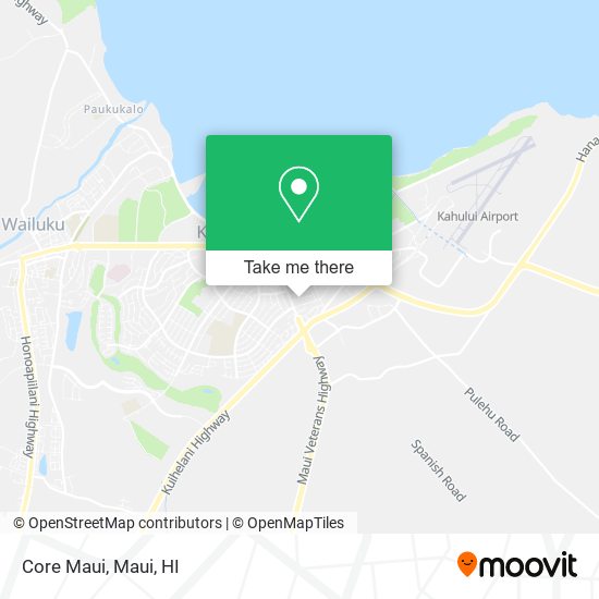 Mapa de Core Maui