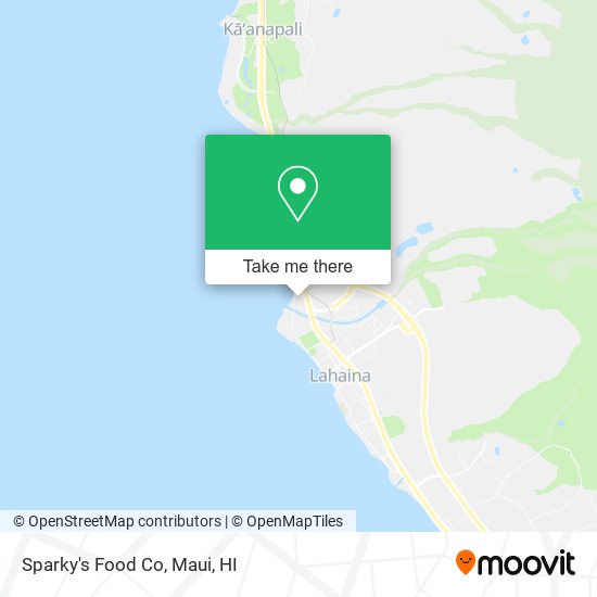 Mapa de Sparky's Food Co
