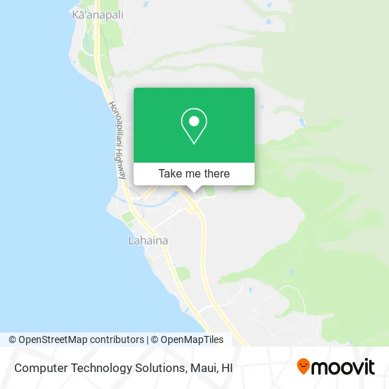 Computer Technology Solutions map