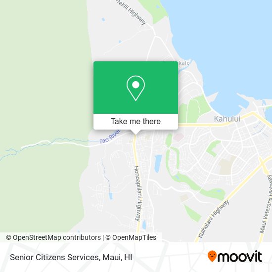 Senior Citizens Services map