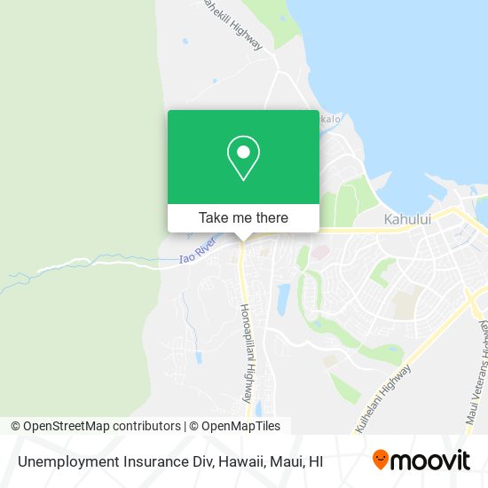 Mapa de Unemployment Insurance Div, Hawaii