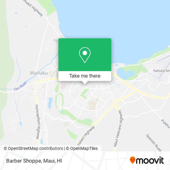 Mapa de Barber Shoppe