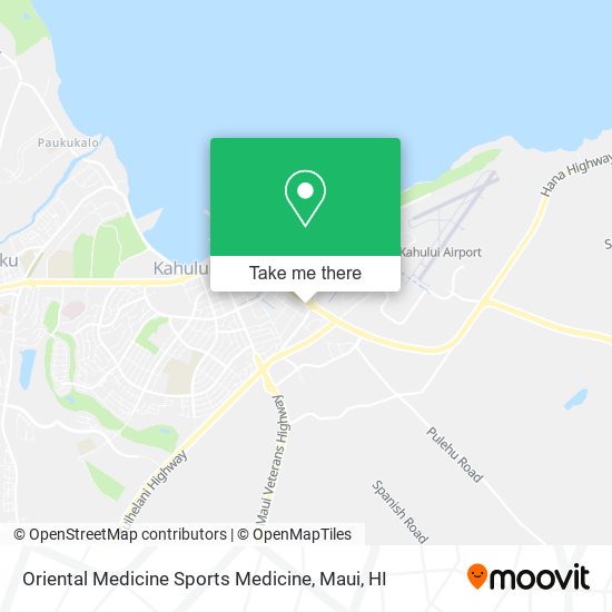 Oriental Medicine Sports Medicine map