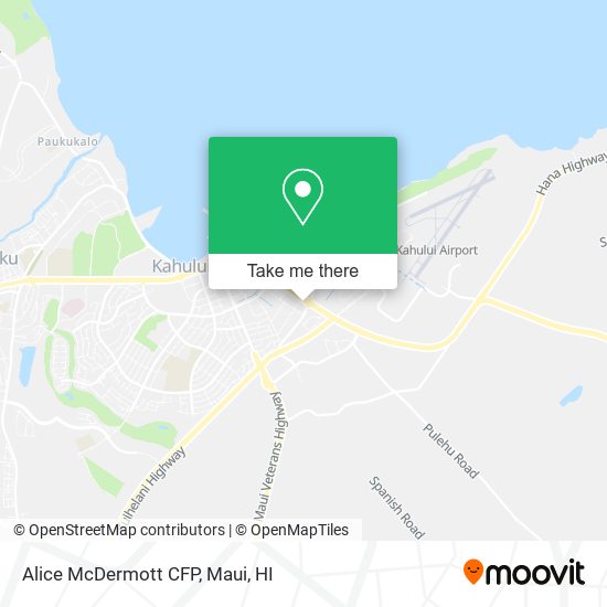 Mapa de Alice McDermott CFP