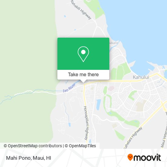 Mahi Pono map