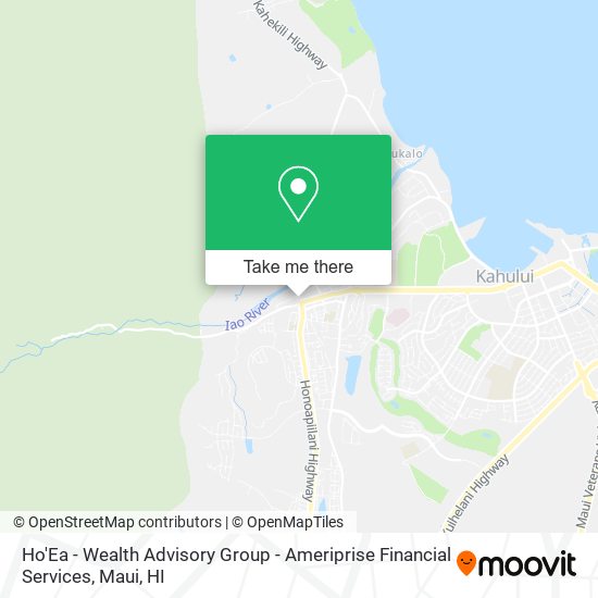 Ho'Ea - Wealth Advisory Group - Ameriprise Financial Services map