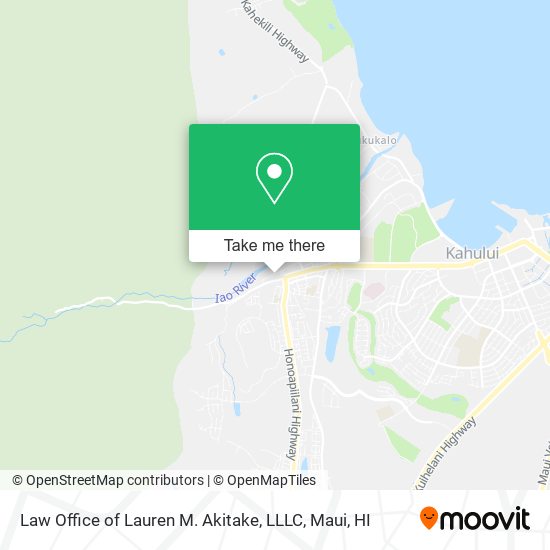 Law Office of Lauren M. Akitake, LLLC map