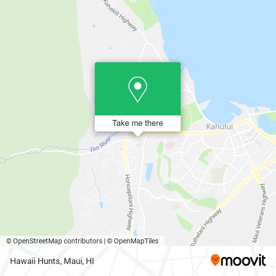 Hawaii Hunts map