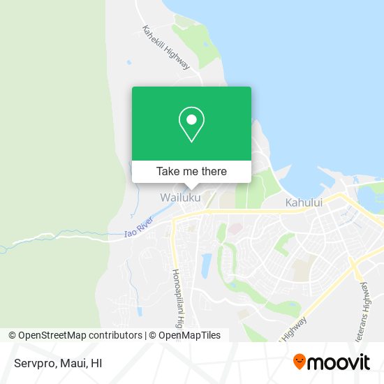 Servpro map