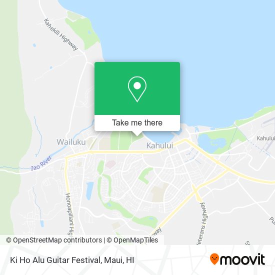 Ki Ho Alu Guitar Festival map