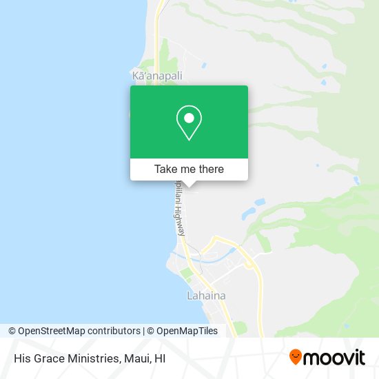 Mapa de His Grace Ministries