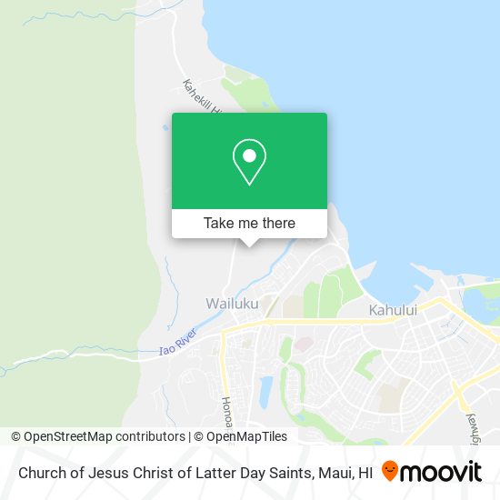 Church of Jesus Christ of Latter Day Saints map