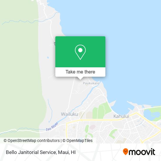 Bello Janitorial Service map