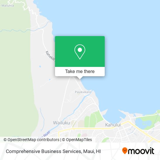 Comprehensive Business Services map