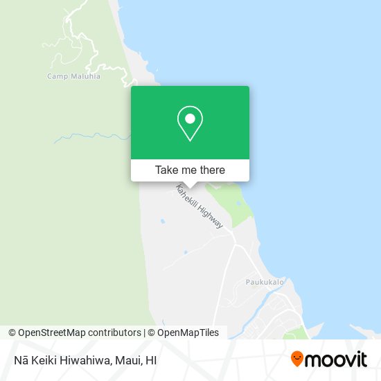 Nā Keiki Hiwahiwa map