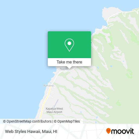 Mapa de Web Styles Hawaii