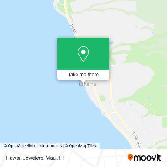 Hawaii Jewelers map