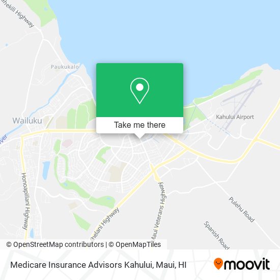 Mapa de Medicare Insurance Advisors Kahului