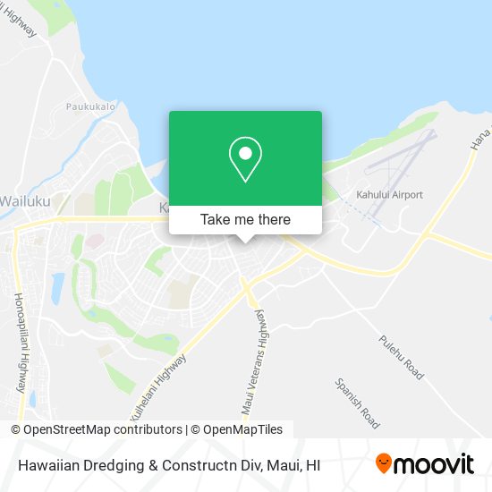 Hawaiian Dredging & Constructn Div map