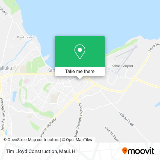 Tim Lloyd Construction map