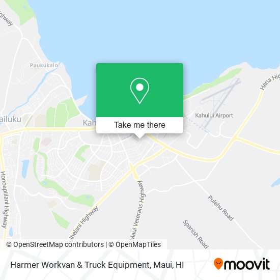 Harmer Workvan & Truck Equipment map