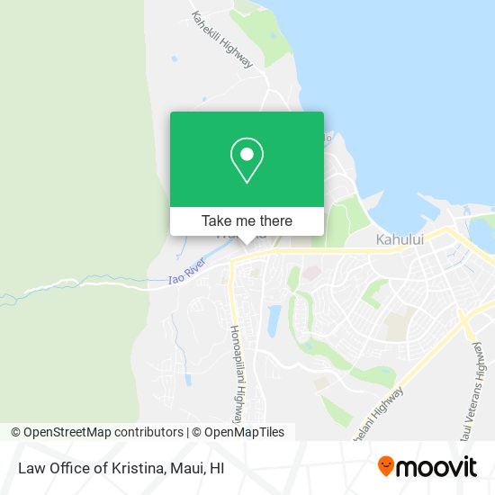 Law Office of Kristina map