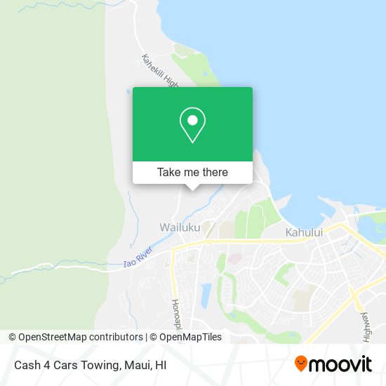 Mapa de Cash 4 Cars Towing