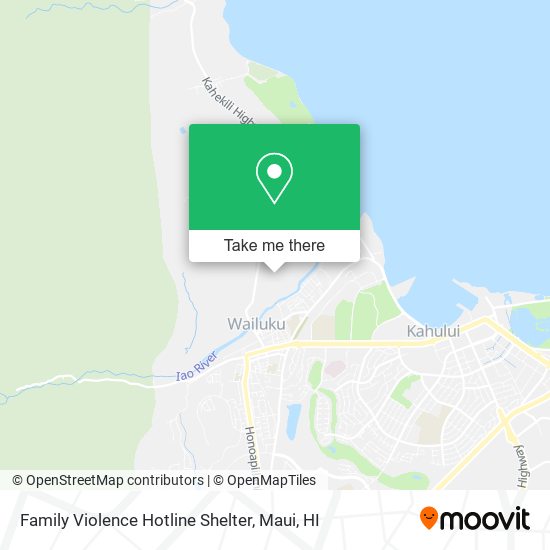 Mapa de Family Violence Hotline Shelter