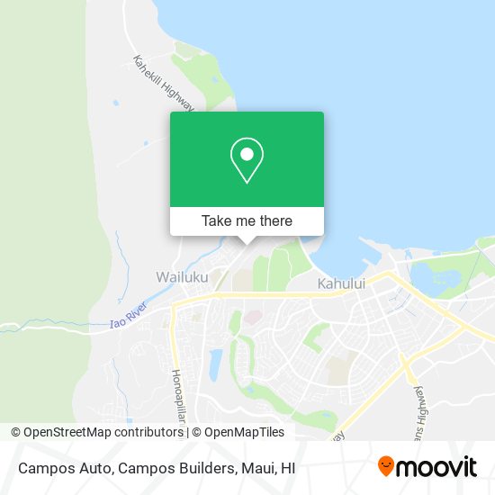 Mapa de Campos Auto, Campos Builders