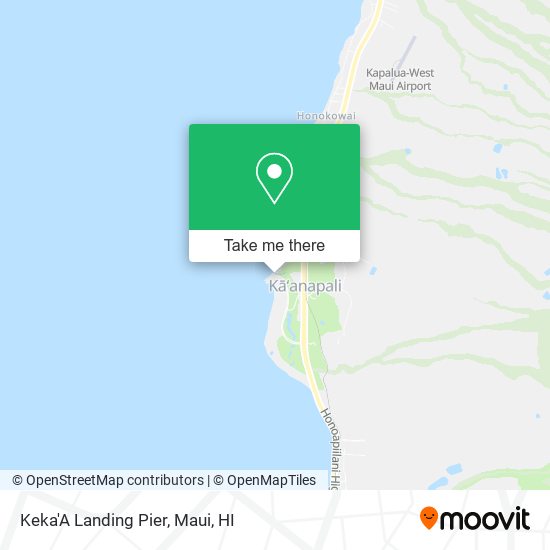 Mapa de Keka'A Landing Pier