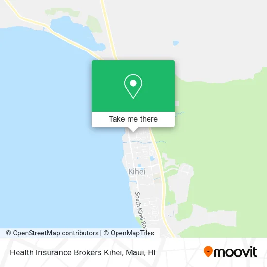 Health Insurance Brokers Kihei map