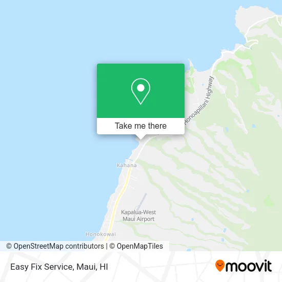 Easy Fix Service map