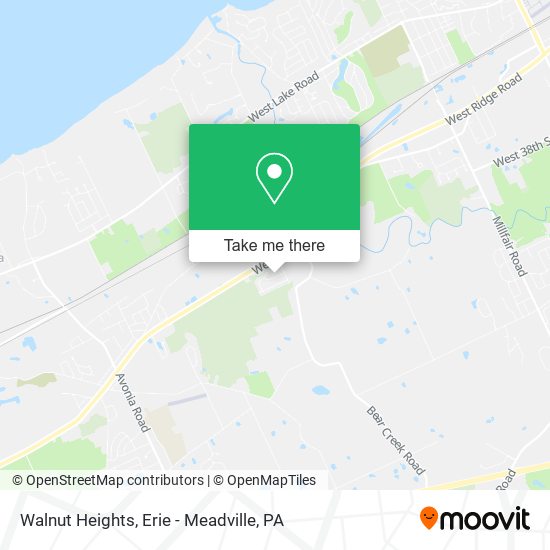 Walnut Heights map