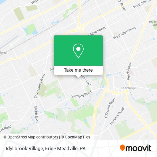 Mapa de Idyllbrook Village