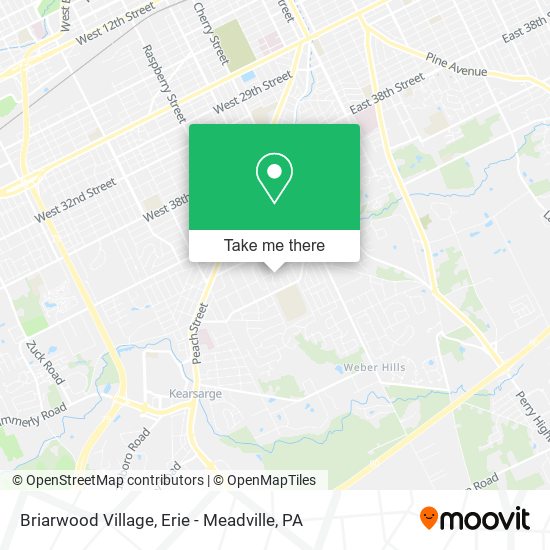 Briarwood Village map