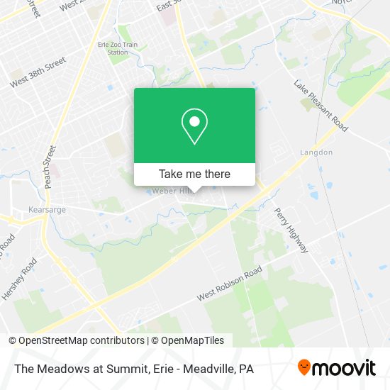Mapa de The Meadows at Summit