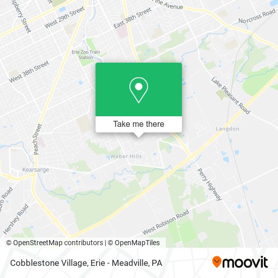 Mapa de Cobblestone Village