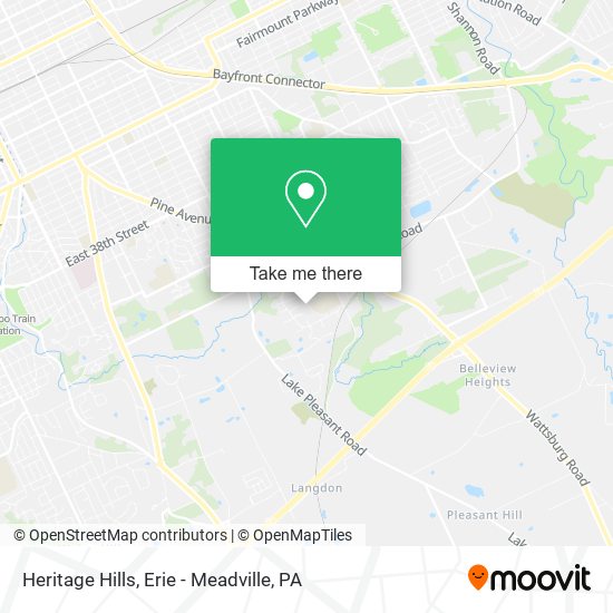Heritage Hills map