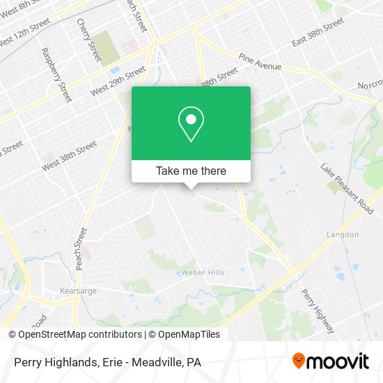 Mapa de Perry Highlands