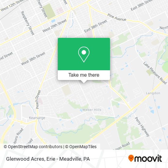 Mapa de Glenwood Acres
