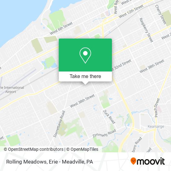 Rolling Meadows map