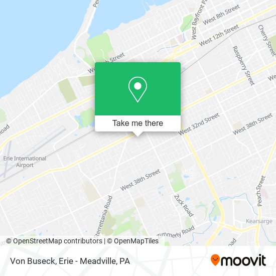 Mapa de Von Buseck